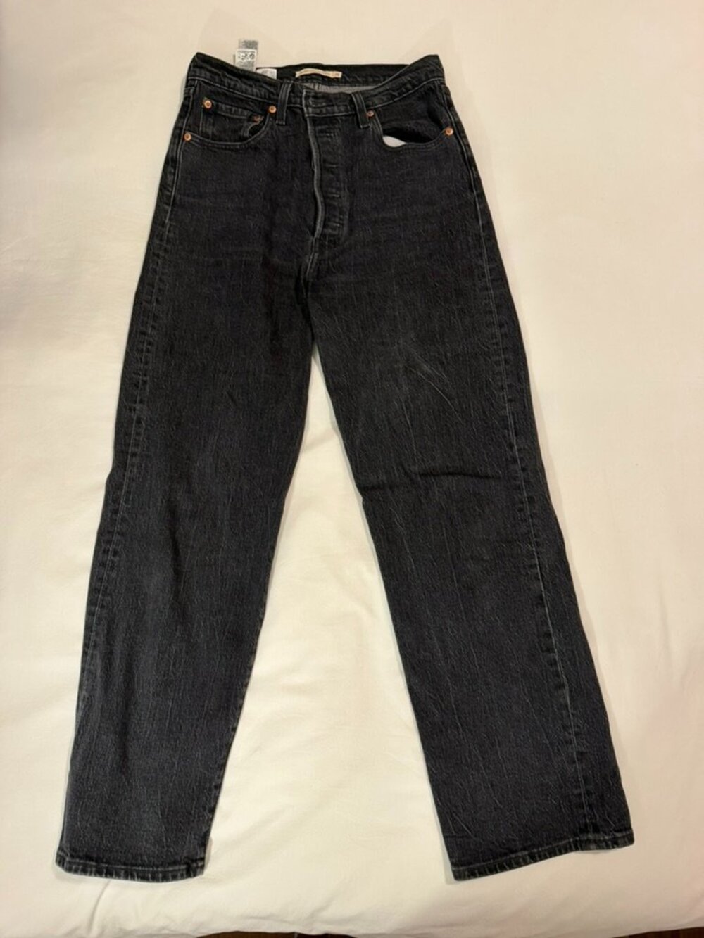 Levi's Ribcage Straight Ankle Jeans Light Wash 29
